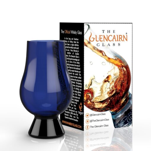 Blue Glencairn Glass