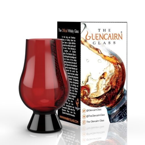 Red Glencairn Glass