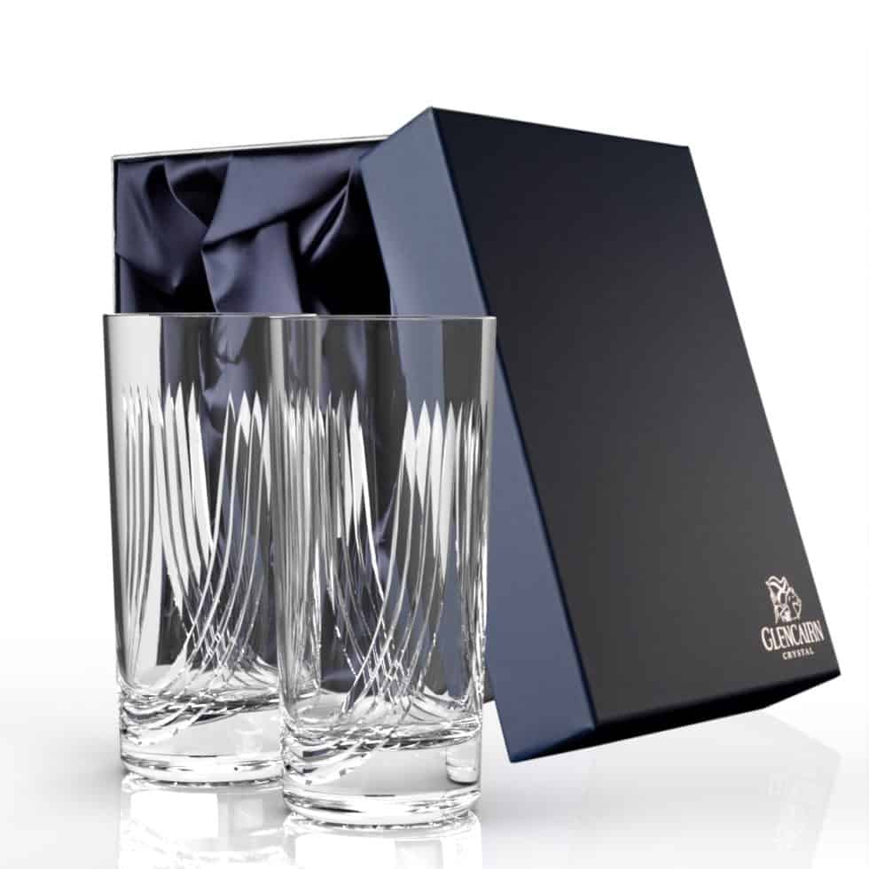 Montrose Highball Set of 2 | Hiball Glasses | Glencairn Crystal