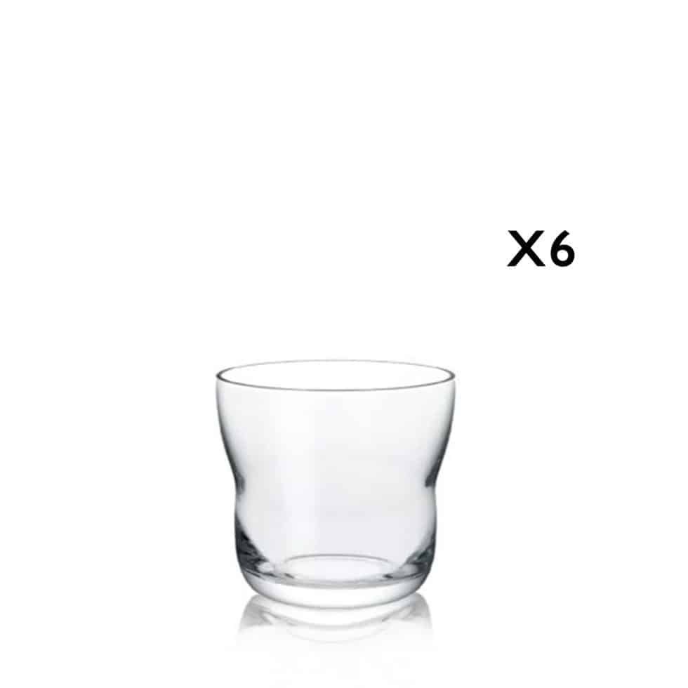 Scala Rocks Tumbler Set of 6 | Crystal Tumblers | Glencairn Outlet